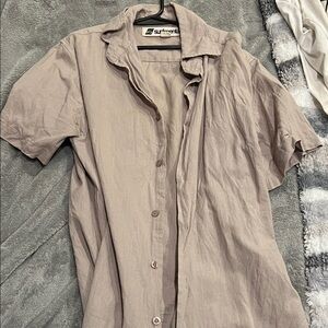 Short sleeve button down mens